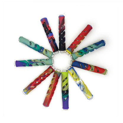 Silicone Wrapped Glass One Hitter