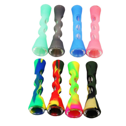 Silicone Glass Pipe (random pick)